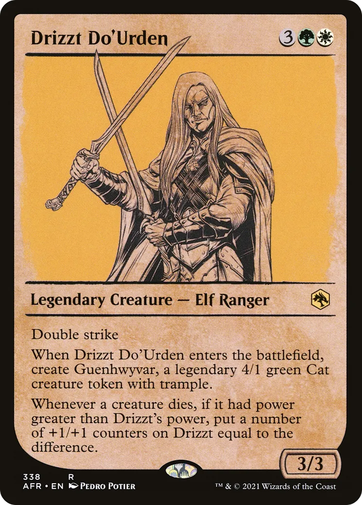 Drizzt Do'Urden — Adventures in the Forgotten Realms — Magic: The Gathering