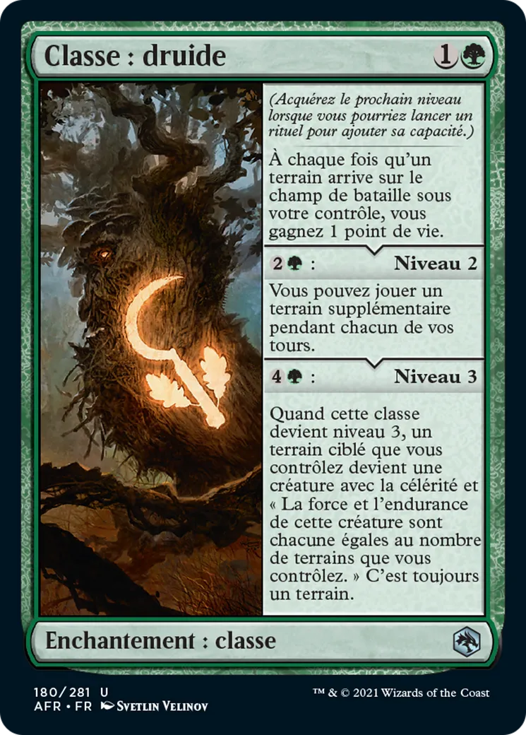 Classe : druide — Adventures in the Forgotten Realms — Magic: The Gathering