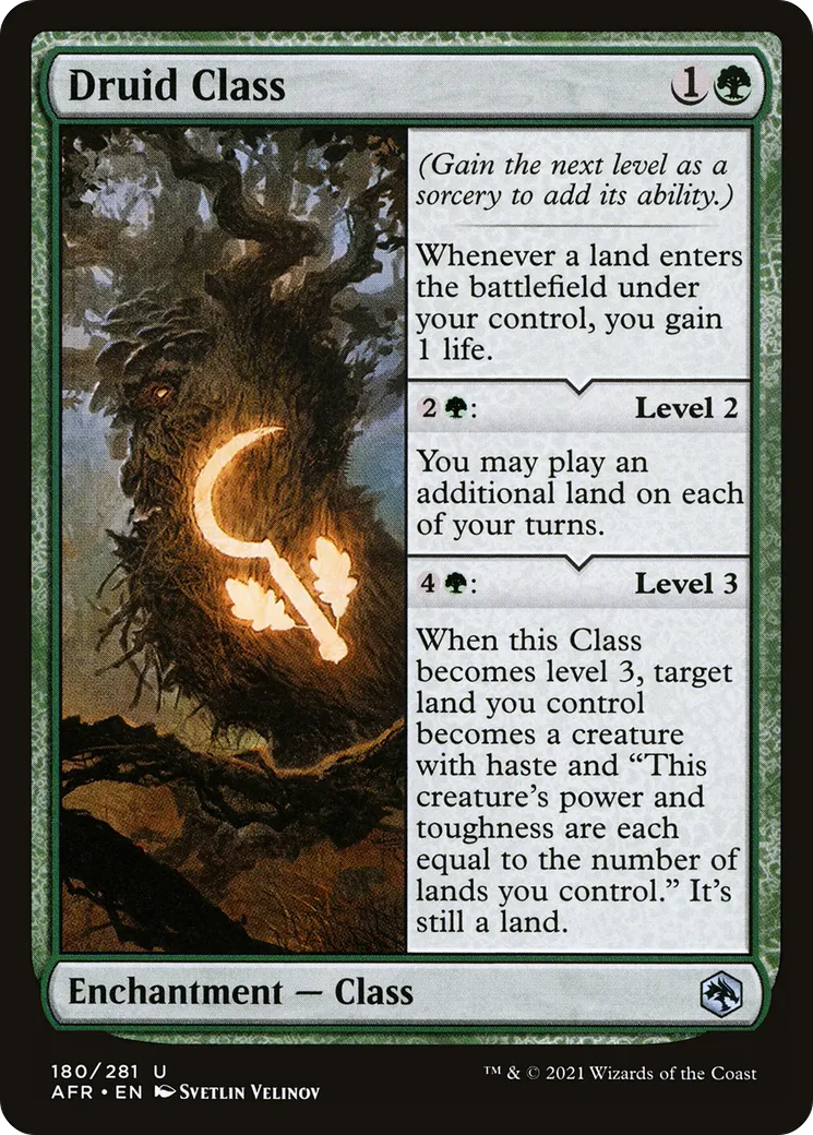 Druid Class — Adventures in the Forgotten Realms — Magic: The Gathering