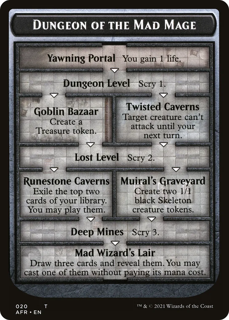 Dungeon of the Mad Mage — Adventures in the Forgotten Realms — Magic: The Gathering