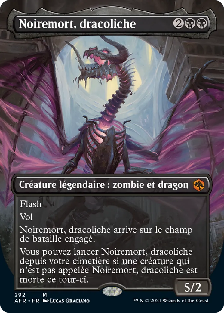 Noiremort, dracoliche — Adventures in the Forgotten Realms — Magic: The Gathering