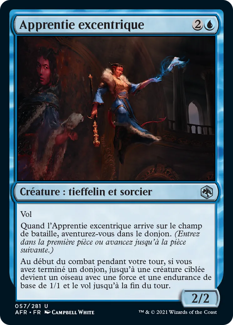 Apprentie excentrique — Adventures in the Forgotten Realms — Magic: The Gathering