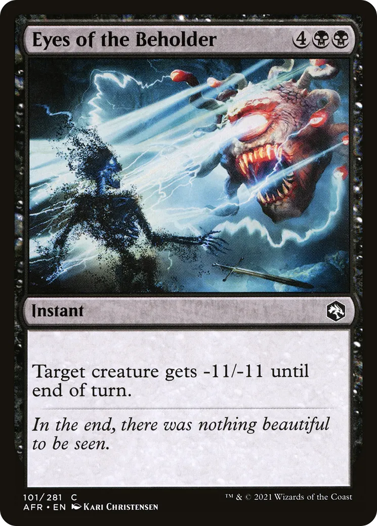Eyes of the Beholder — Adventures in the Forgotten Realms — Magic: The Gathering