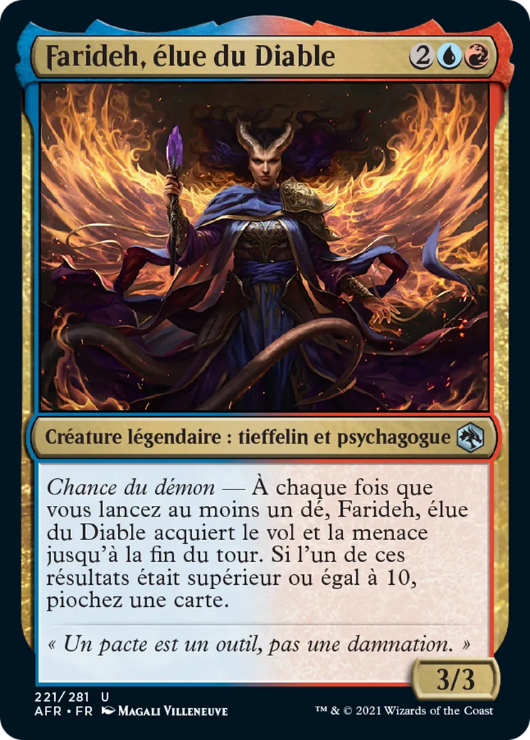 Farideh, élue du Diable — Adventures in the Forgotten Realms — Magic: The Gathering