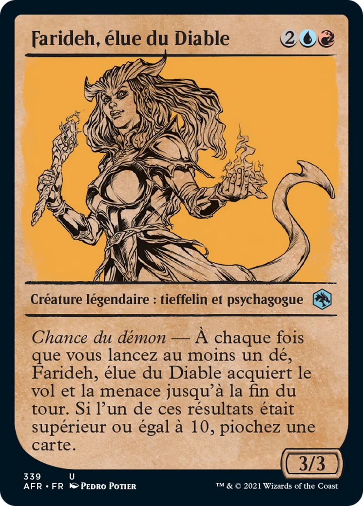 Farideh, élue du Diable — Adventures in the Forgotten Realms — Magic: The Gathering