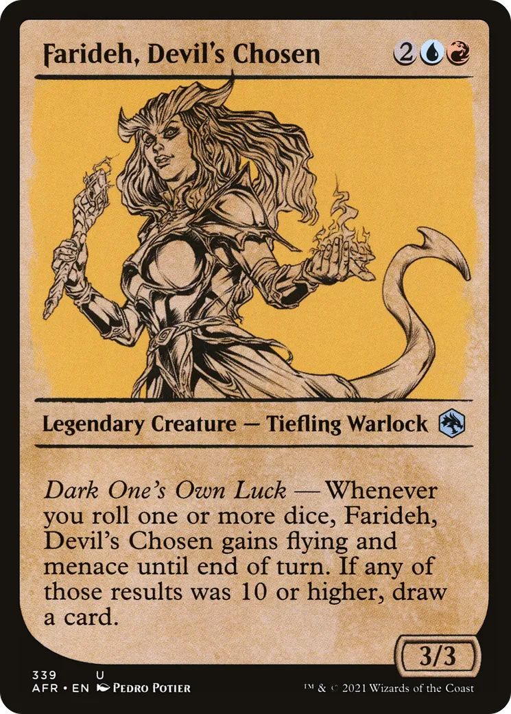 Farideh, Devil's Chosen — Adventures in the Forgotten Realms — Magic: The Gathering