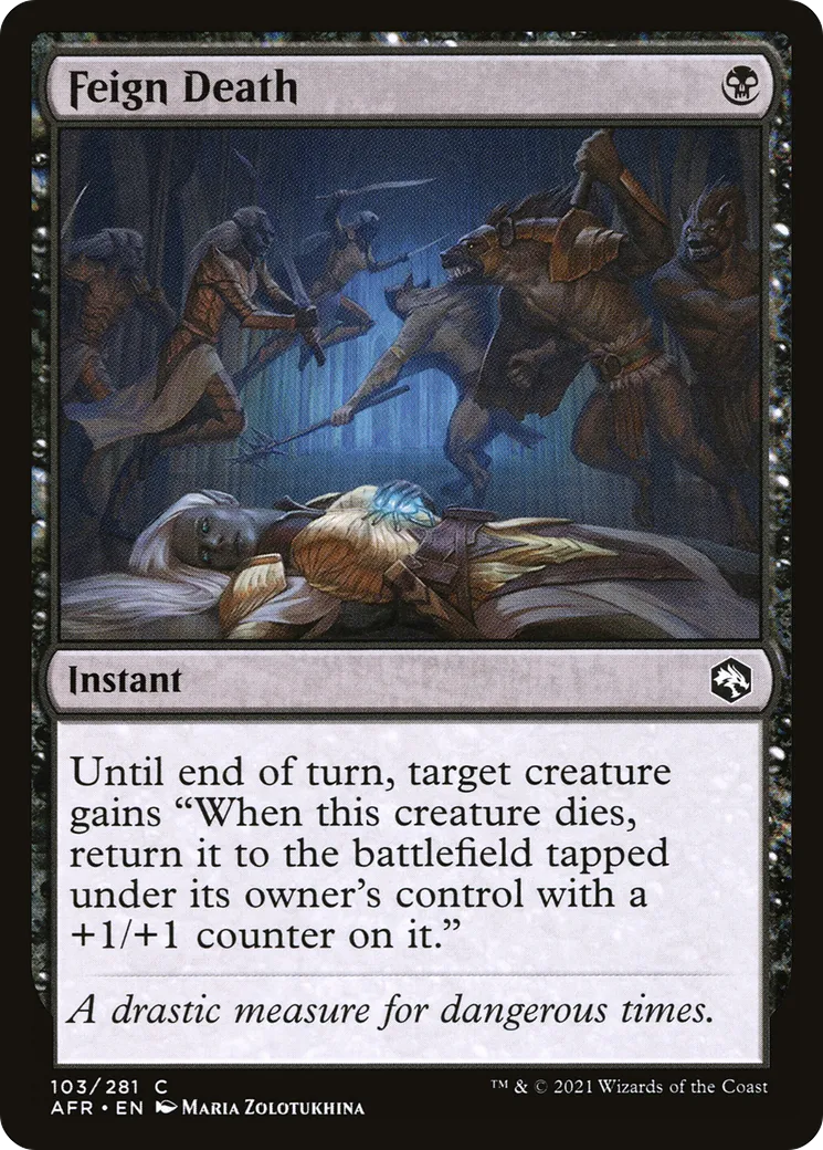 Feign Death — Adventures in the Forgotten Realms — Magic: The Gathering