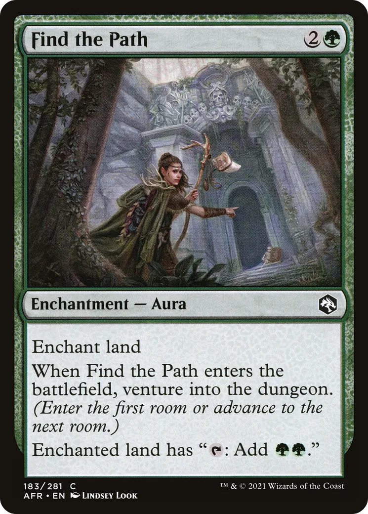 Find the Path — Adventures in the Forgotten Realms — Magic: The Gathering
