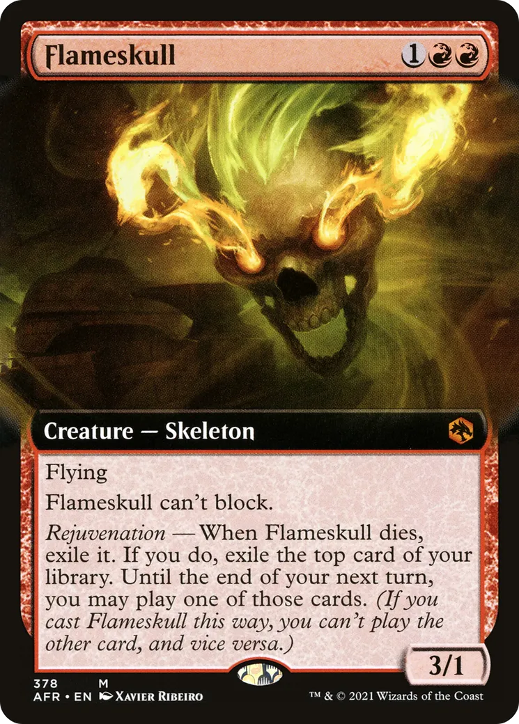 Flameskull — Adventures in the Forgotten Realms — Magic: The Gathering