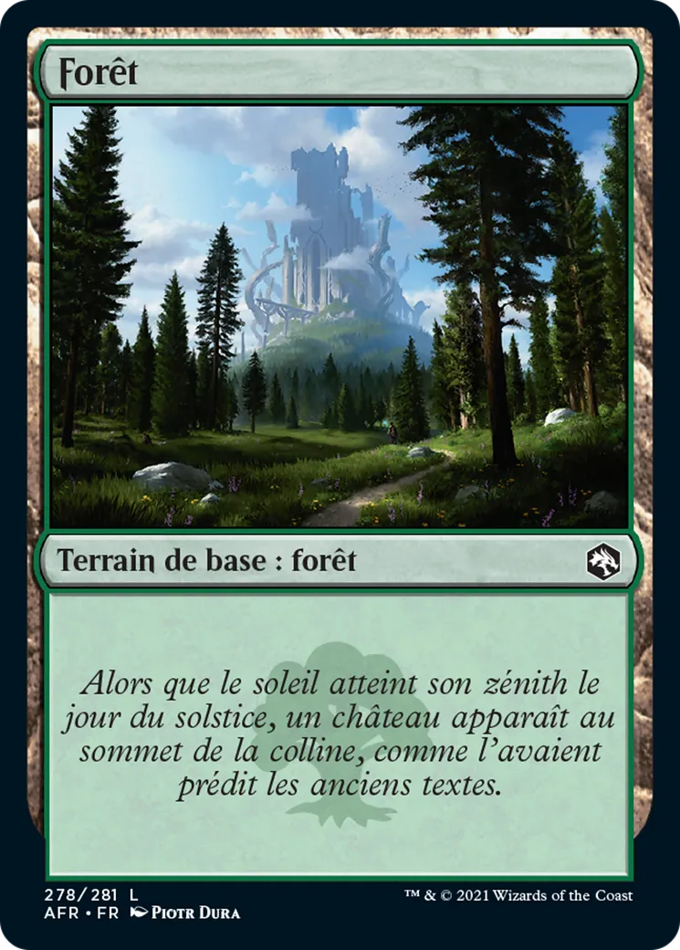 Forêt — Adventures in the Forgotten Realms — Magic: The Gathering