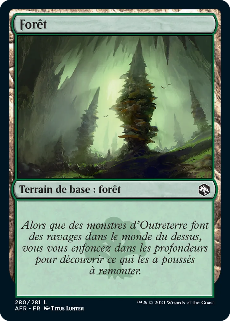 Forêt — Adventures in the Forgotten Realms — Magic: The Gathering