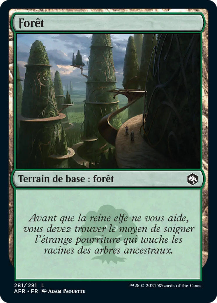 Forêt — Adventures in the Forgotten Realms — Magic: The Gathering