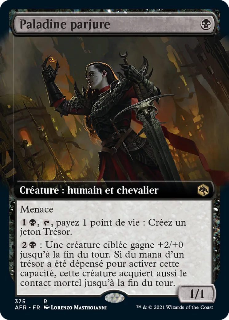 Paladine parjure — Adventures in the Forgotten Realms — Magic: The Gathering