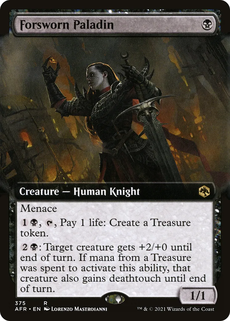 Forsworn Paladin — Adventures in the Forgotten Realms — Magic: The Gathering