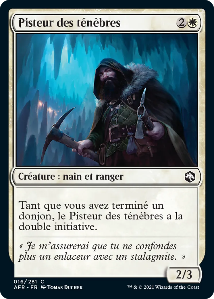 Pisteur des ténèbres — Adventures in the Forgotten Realms — Magic: The Gathering