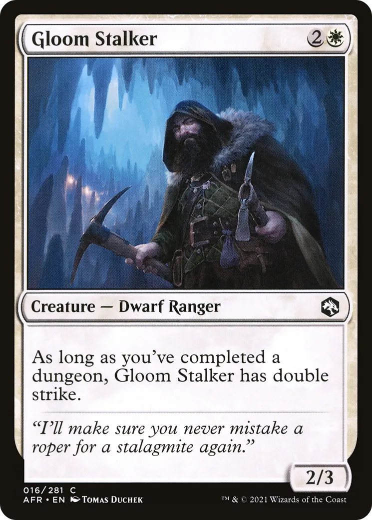 Pisteur des ténèbres — Adventures in the Forgotten Realms — Magic: The Gathering