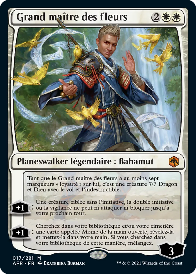 Grand maître des fleurs — Adventures in the Forgotten Realms — Magic: The Gathering