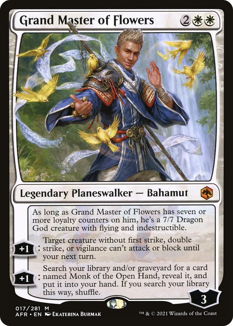 Grand Master of Flowers — Adventures in the Forgotten Realms — Magic: The Gathering