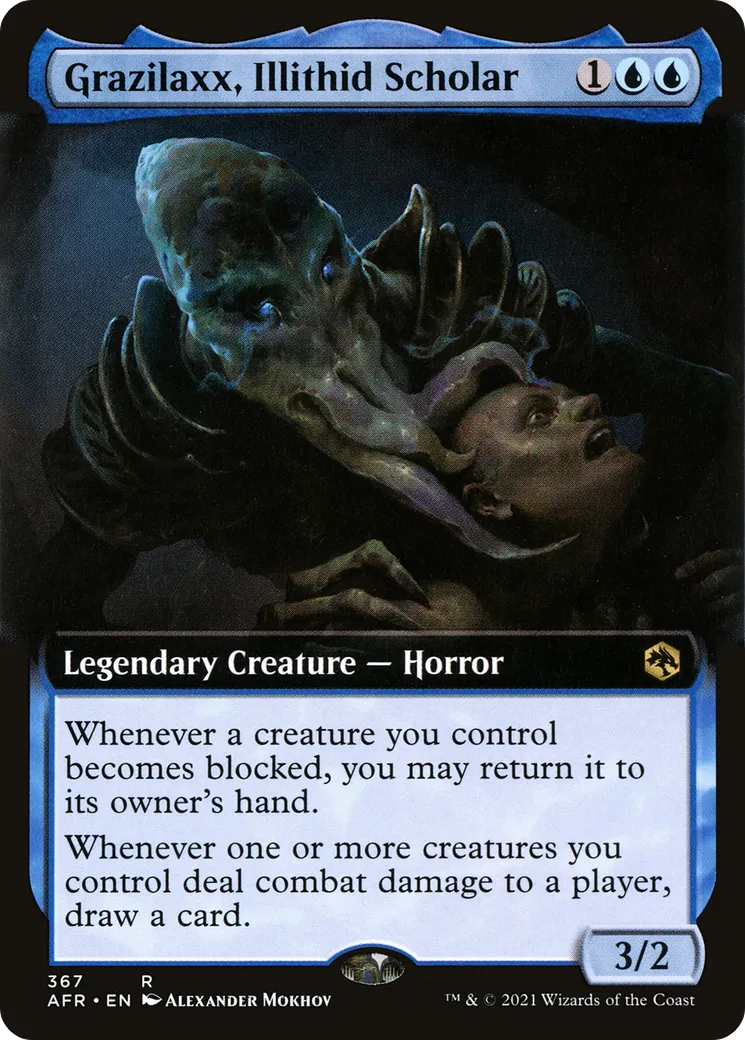 Grazilaxx, Illithid Scholar — Adventures in the Forgotten Realms — Magic: The Gathering