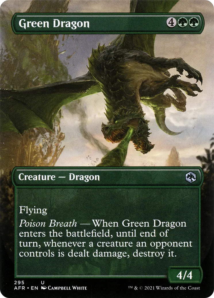 Green Dragon — Adventures in the Forgotten Realms — Magic: The Gathering