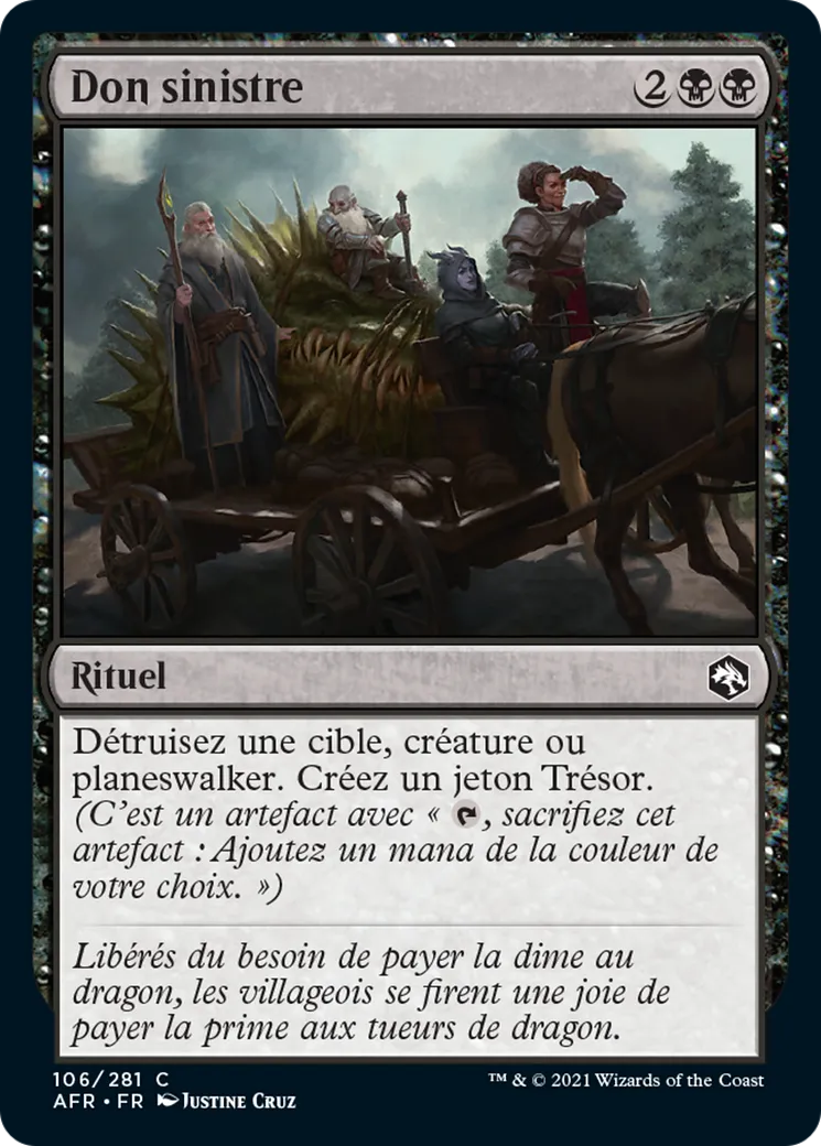 Don sinistre — Adventures in the Forgotten Realms — Magic: The Gathering