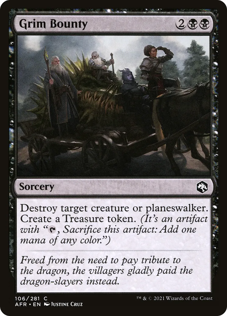 Grim Bounty — Adventures in the Forgotten Realms — Magic: The Gathering