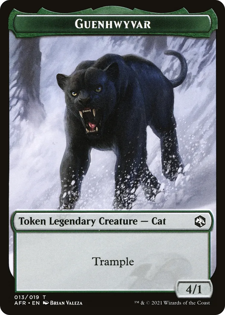 Guenhwyvar — Adventures in the Forgotten Realms — Magic: The Gathering