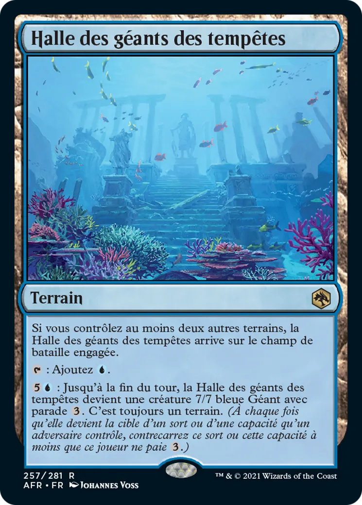 Halle des géants des tempêtes — Adventures in the Forgotten Realms — Magic: The Gathering