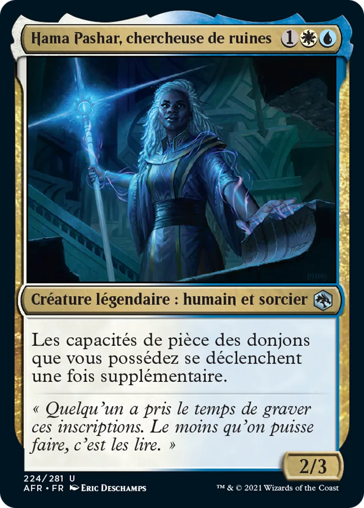 Hama Pashar, chercheuse de ruines — Adventures in the Forgotten Realms — Magic: The Gathering