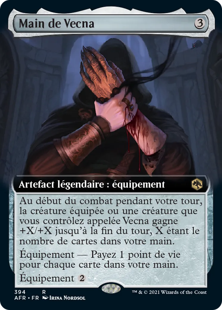 Main de Vecna — Adventures in the Forgotten Realms — Magic: The Gathering