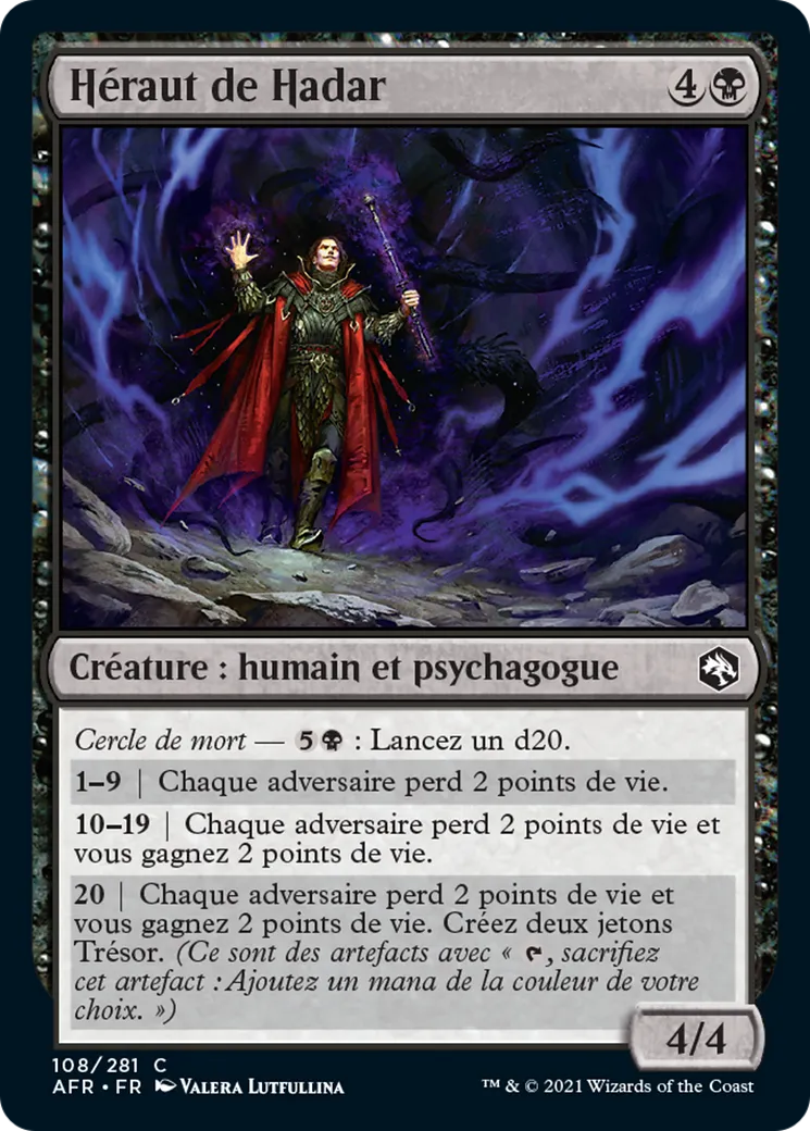 Héraut de Hadar — Adventures in the Forgotten Realms — Magic: The Gathering
