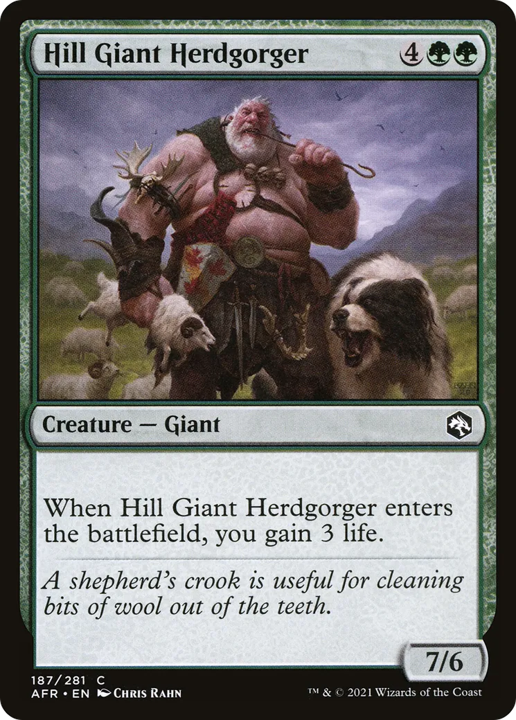 Hill Giant Herdgorger — Adventures in the Forgotten Realms — Magic: The Gathering