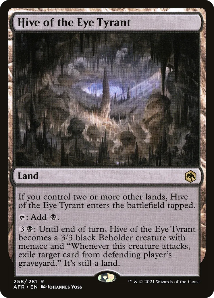Hive of the Eye Tyrant — Adventures in the Forgotten Realms — Magic: The Gathering