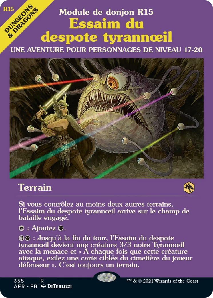 Essaim du despote tyrannœil — Adventures in the Forgotten Realms — Magic: The Gathering