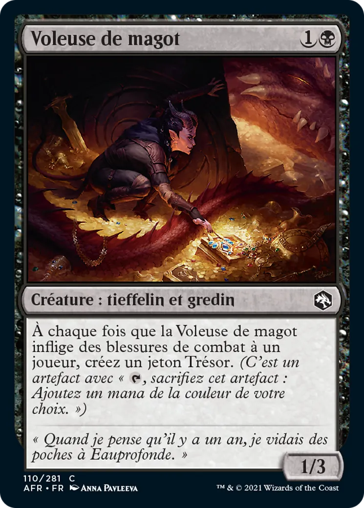Voleuse de magot from Adventures in the Forgotten Realms - Magic: The Gathering
