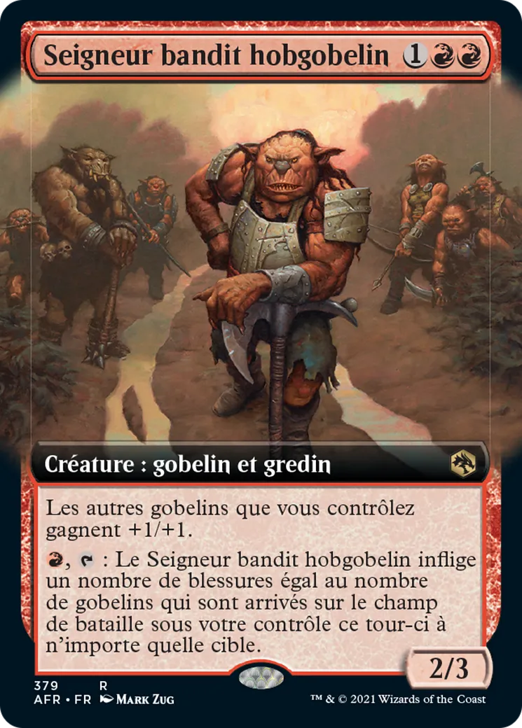 Seigneur bandit hobgobelin — Adventures in the Forgotten Realms — Magic: The Gathering