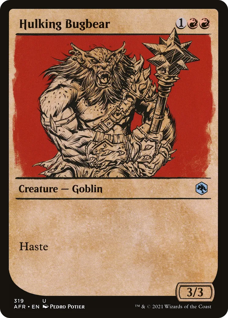 Hulking Bugbear — Adventures in the Forgotten Realms — Magic: The Gathering