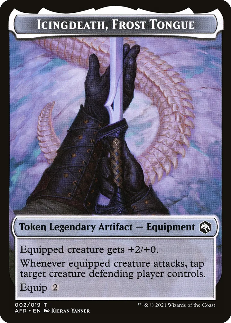 Icingdeath, Frost Tongue — Adventures in the Forgotten Realms — Magic: The Gathering