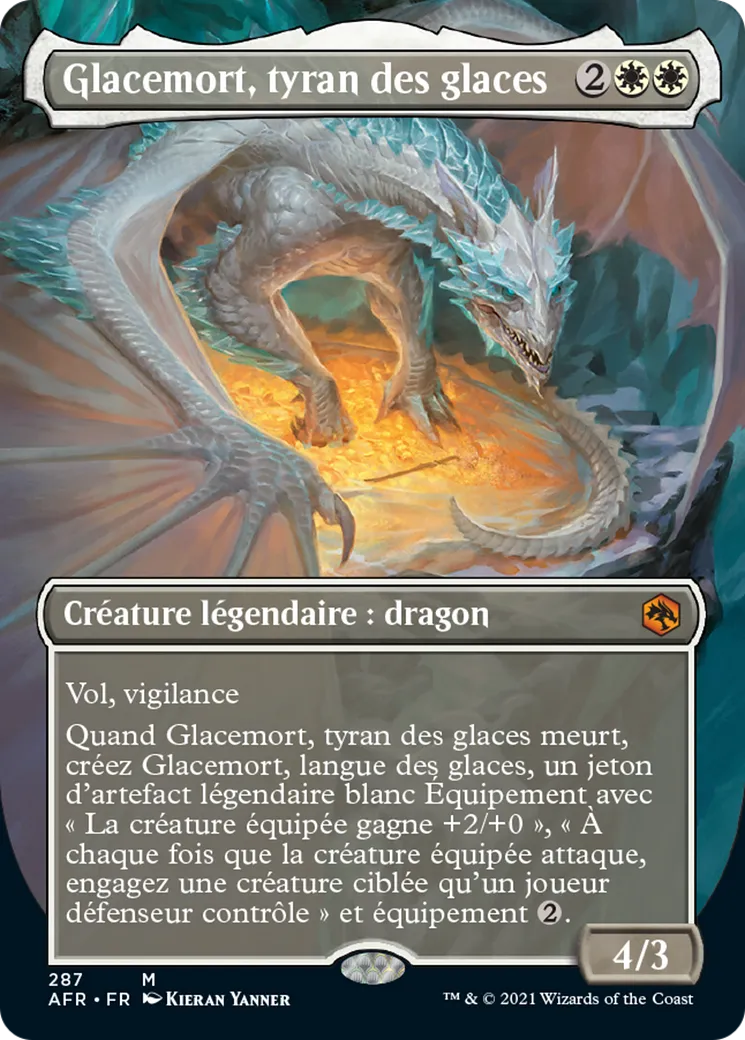 Glacemort, tyran des glaces — Adventures in the Forgotten Realms — Magic: The Gathering