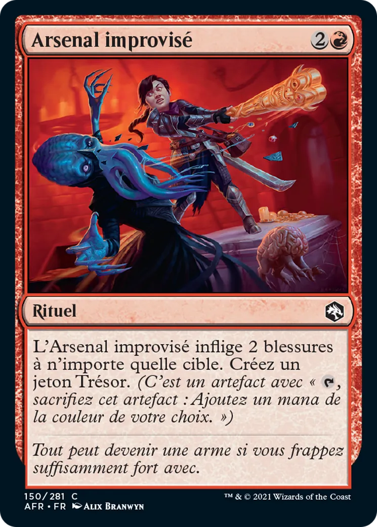 Arsenal improvisé — Adventures in the Forgotten Realms — Magic: The Gathering