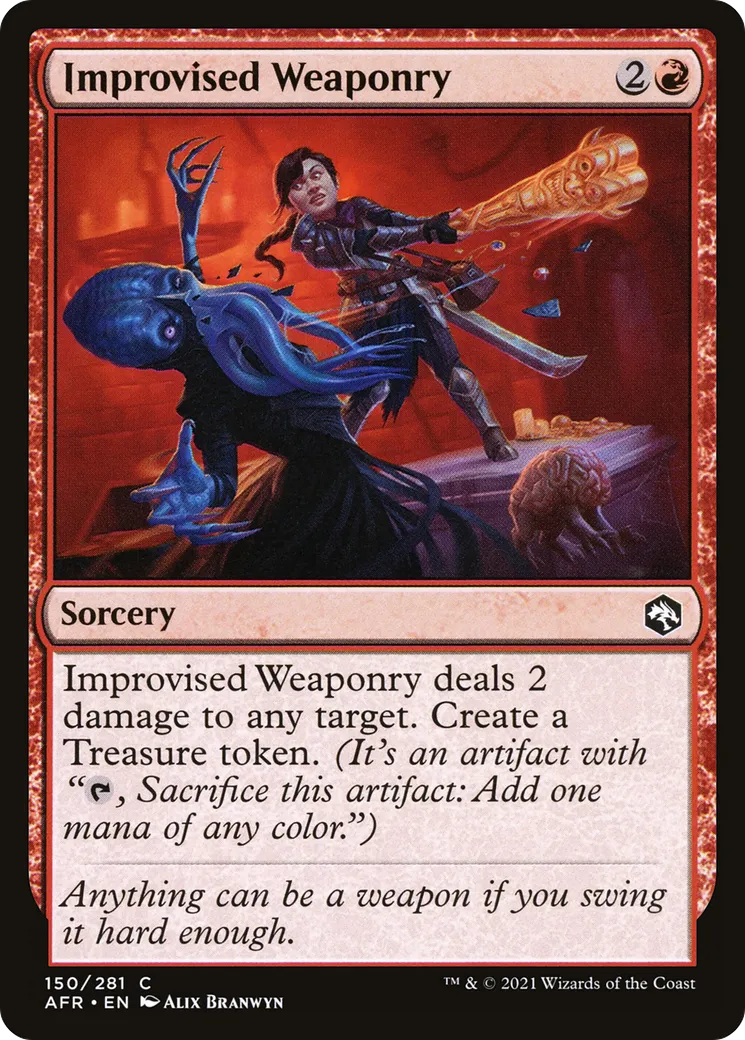 Arsenal improvisé — Adventures in the Forgotten Realms — Magic: The Gathering