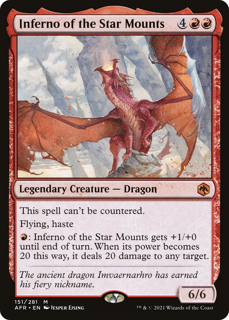 Inferno of the Star Mounts — Adventures in the Forgotten Realms — Magic: The Gathering