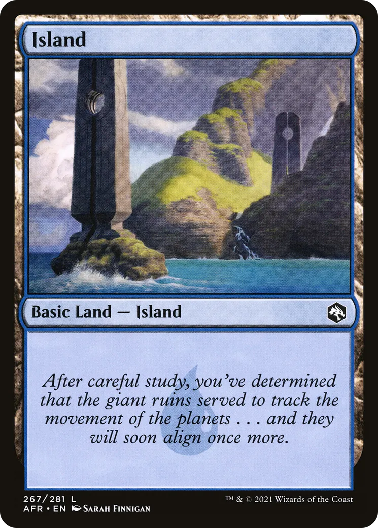 Island — Adventures in the Forgotten Realms — Magic: The Gathering