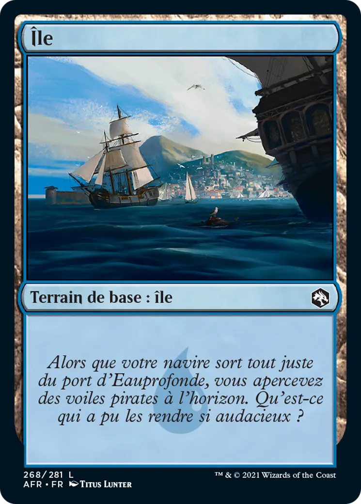 Île — Adventures in the Forgotten Realms — Magic: The Gathering