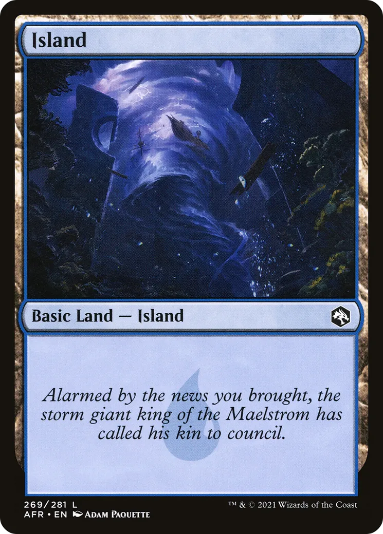 Île — Adventures in the Forgotten Realms — Magic: The Gathering
