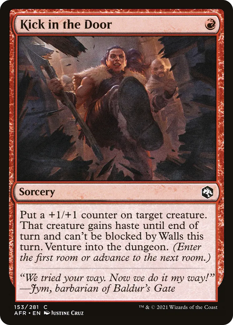 Kick in the Door — Adventures in the Forgotten Realms — Magic: The Gathering