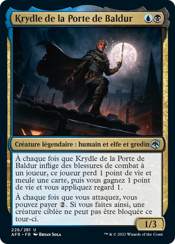 Krydle de la Porte de Baldur from Adventures in the Forgotten Realms - Magic: The Gathering