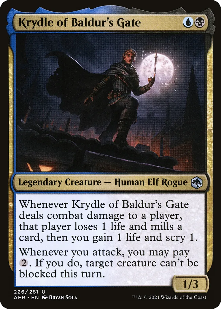 Krydle of Baldur's Gate — Adventures in the Forgotten Realms — Magic: The Gathering