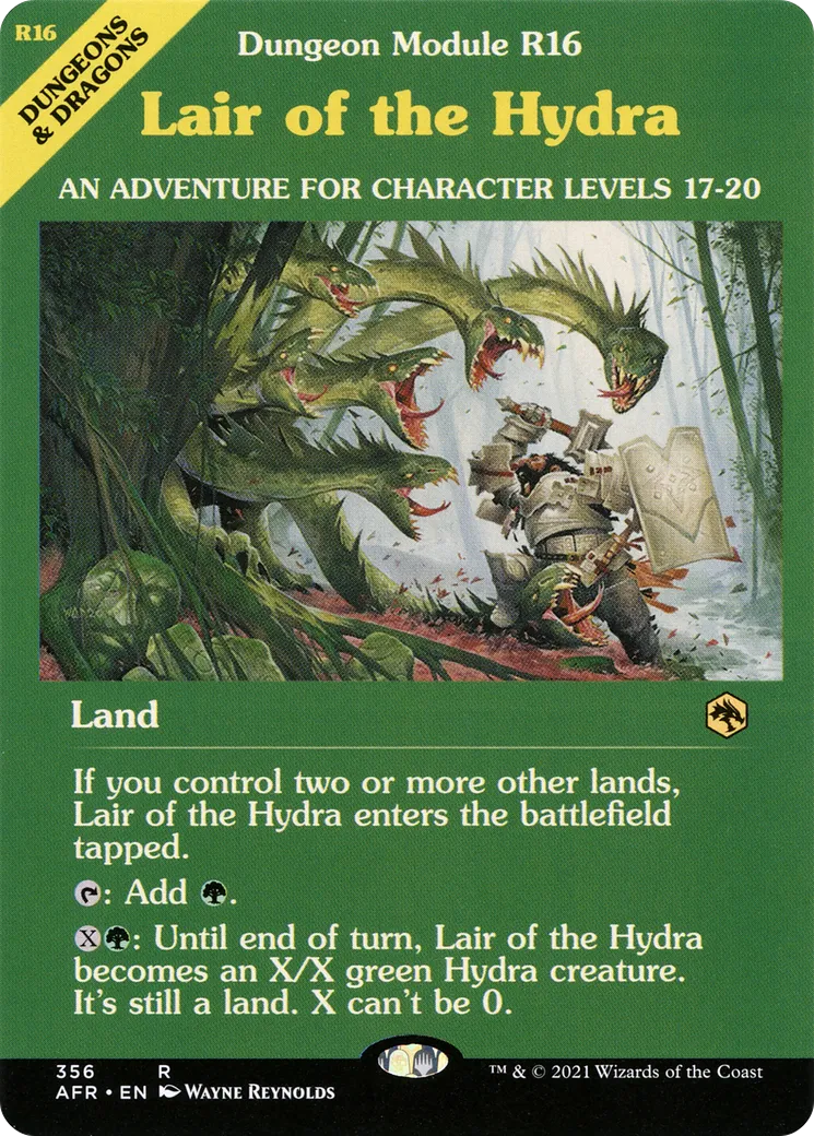Lair of the Hydra — Adventures in the Forgotten Realms — Magic: The Gathering