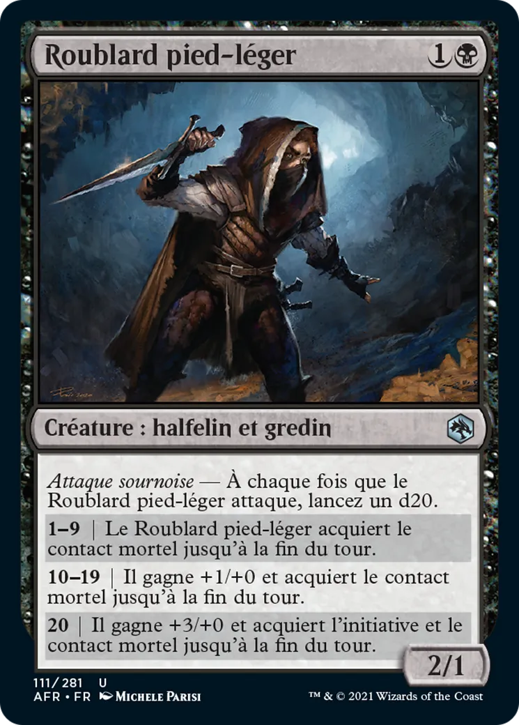Roublard pied-léger — Adventures in the Forgotten Realms — Magic: The Gathering